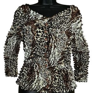 Button-front Cardi-blouse